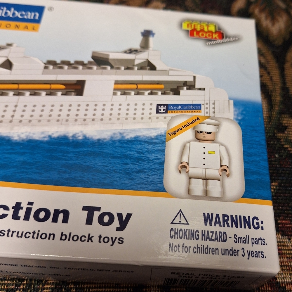 New Daron Block Set~Royal Caribbean~Boat~Ship~Best Lock "Lego" Toy~101 Pc - Picture 4 of 6